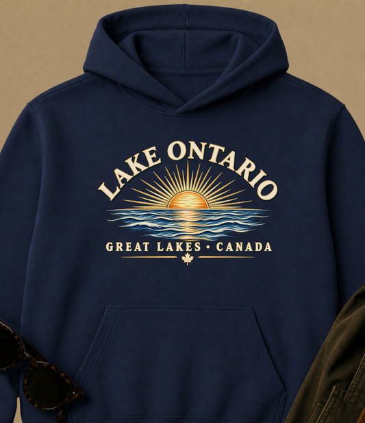 Lake Ontario Fleece Hoodie
