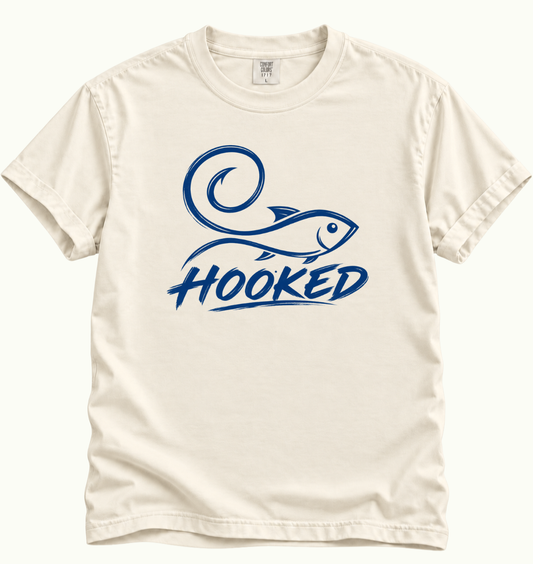 Hooked Fishing T-Shirt