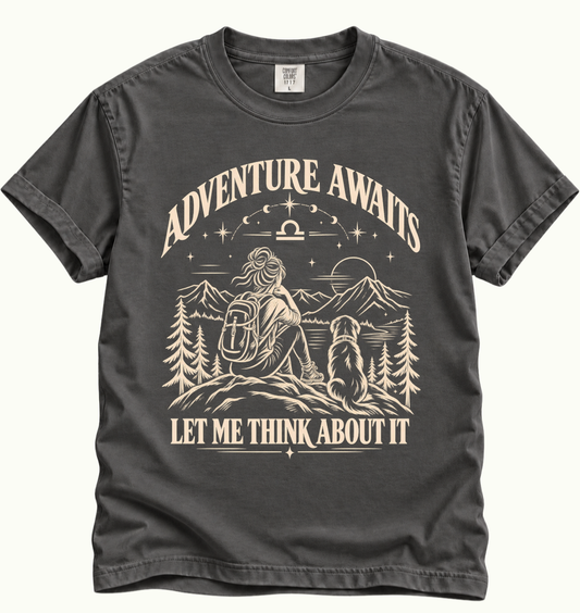 Libra - Adventure Awaits T-Shirt