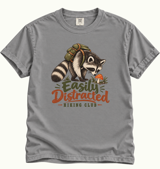 Easily Distracted Hiking Club T-Shirt