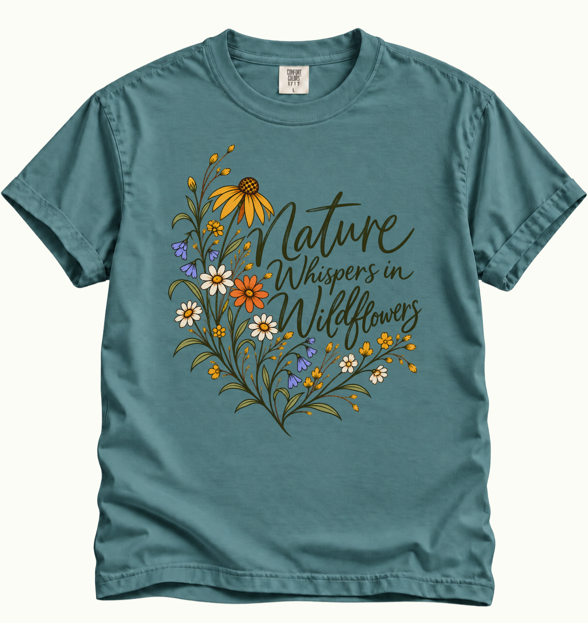 Nature Whispers in Wildflowers T-Shirt