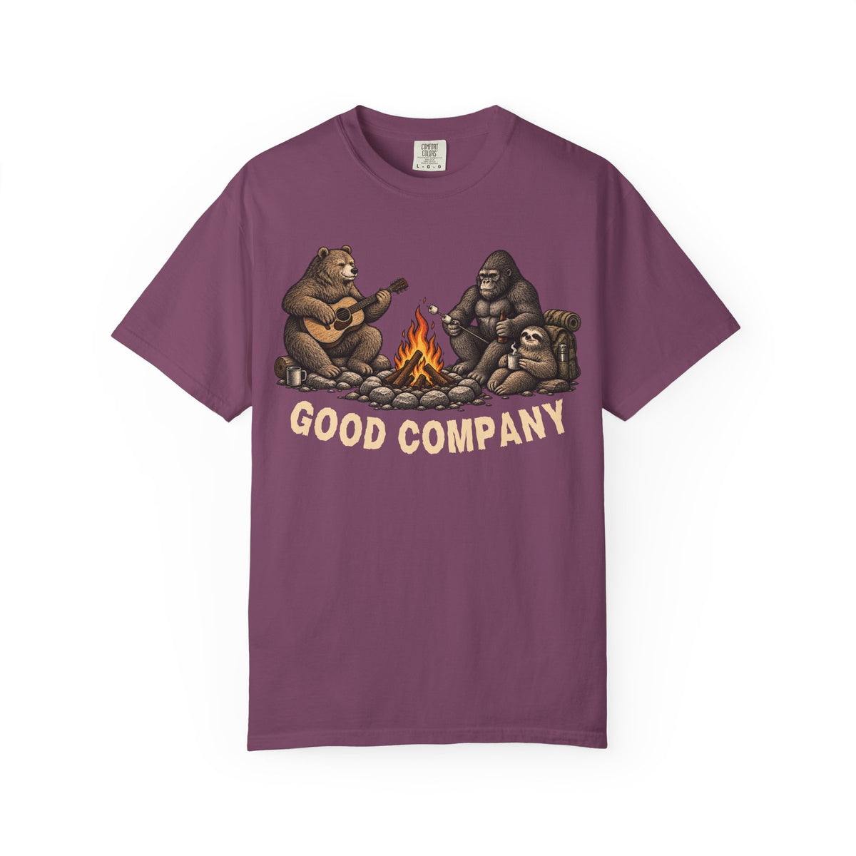 Good Company — Funny Camping T-Shirt