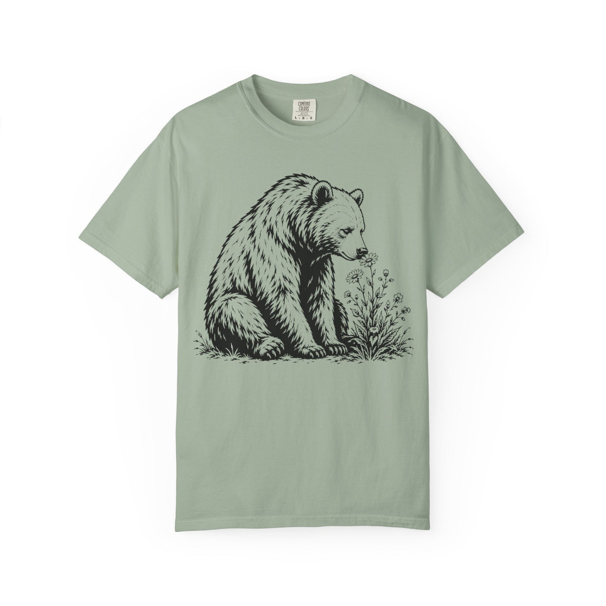 Stop and Smell the Wildflowers — Bear Nature T-Shirt