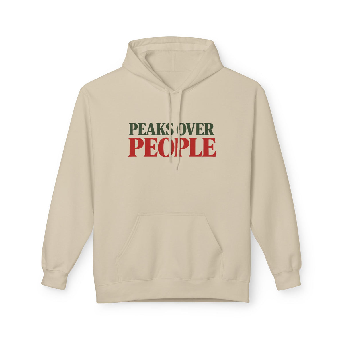 Peaks Over People | Outdoor Adventure Hoodie