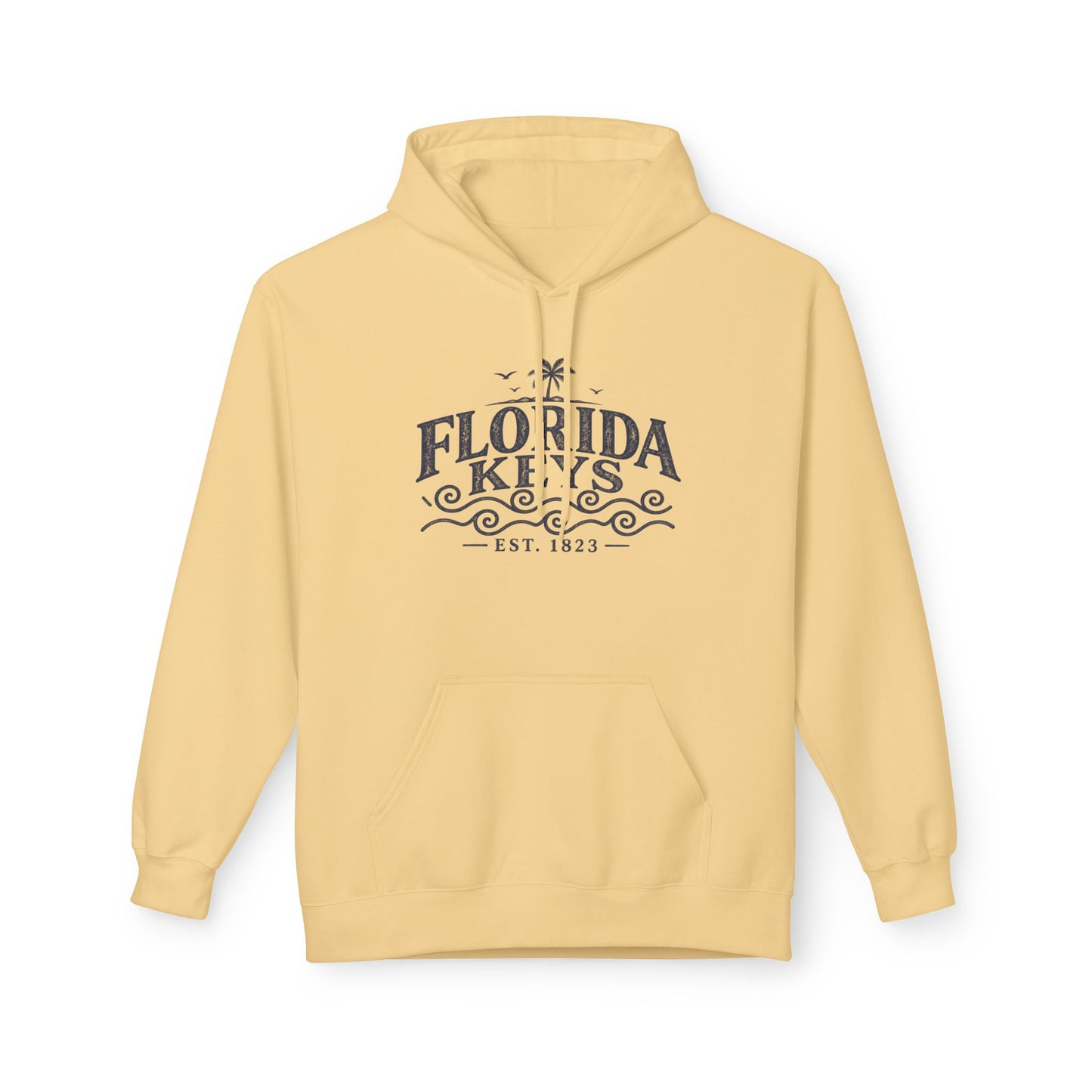 Florida Keys Vintage Wave Hoodie