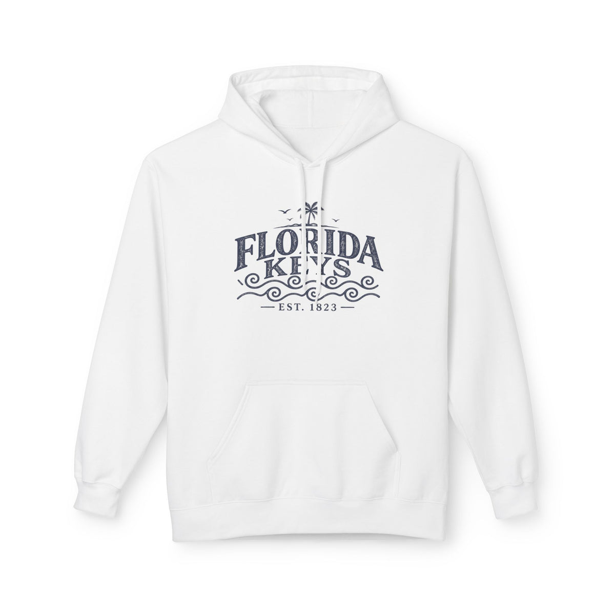 Florida Keys Vintage Wave Hoodie
