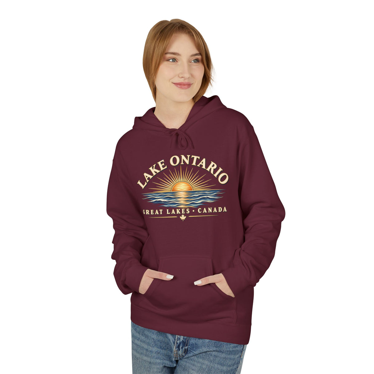 Lake Ontario Fleece Hoodie