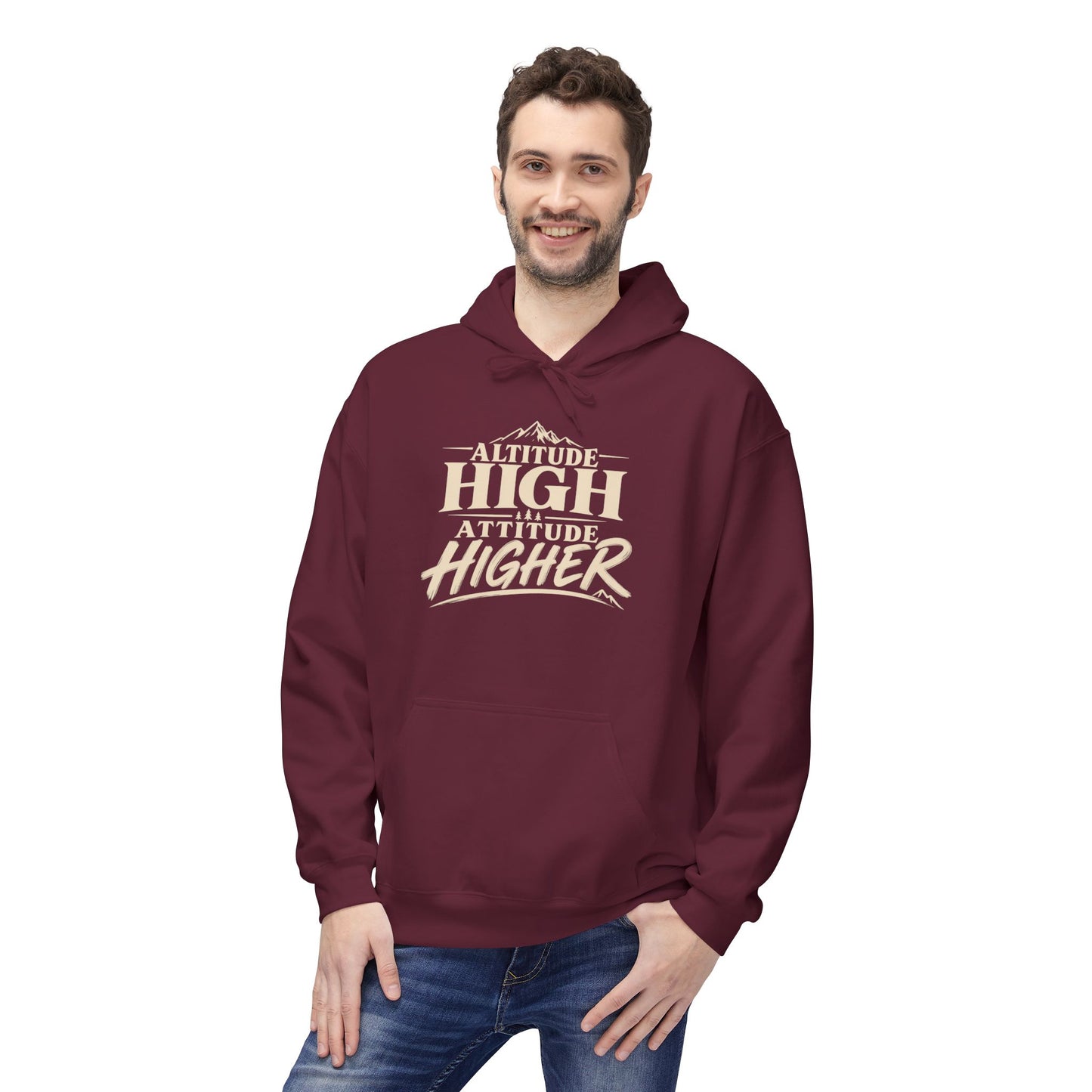Altitude High, Attitude Higher | Outdoor Adventure Hoodie