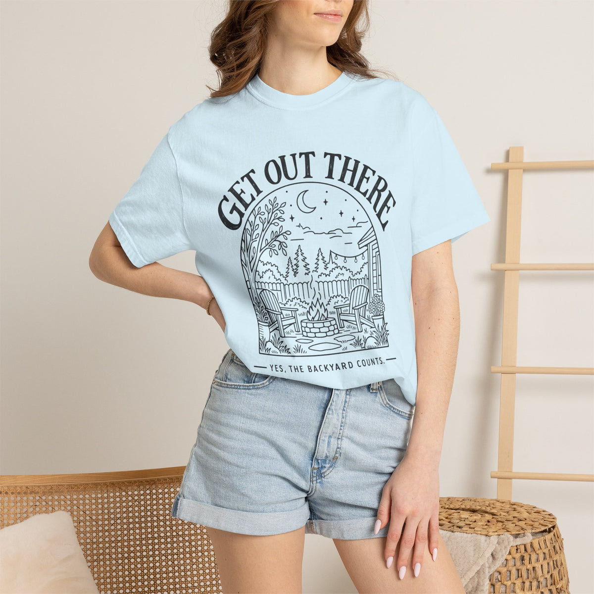 Get Out There — Backyard T-Shirt