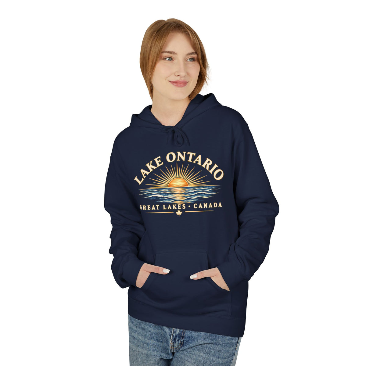 Lake Ontario Fleece Hoodie