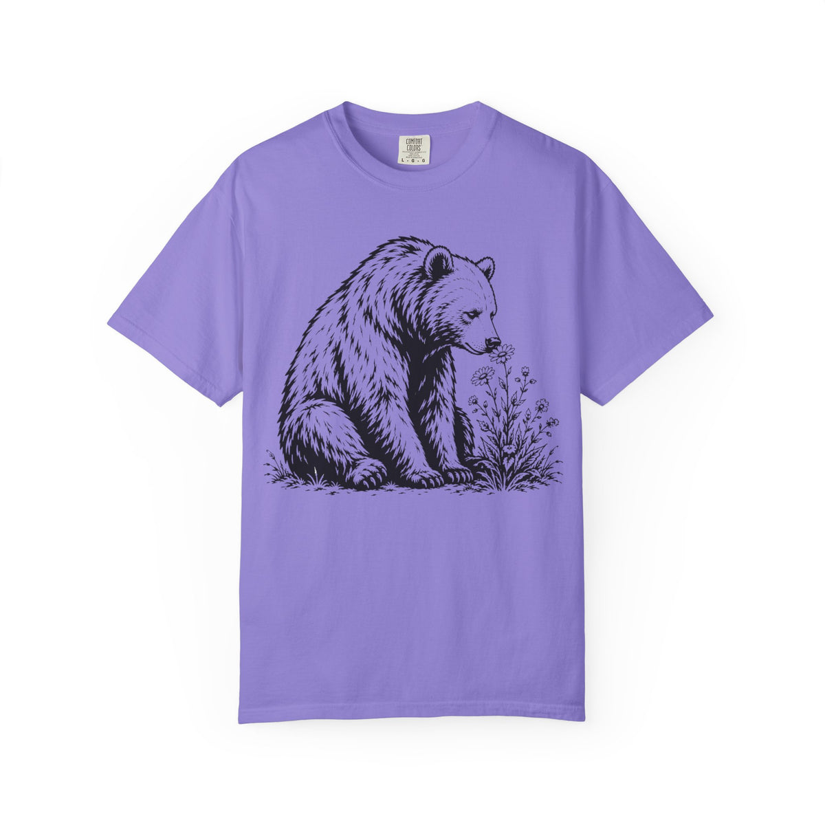 Stop and Smell the Wildflowers — Bear Nature T-Shirt