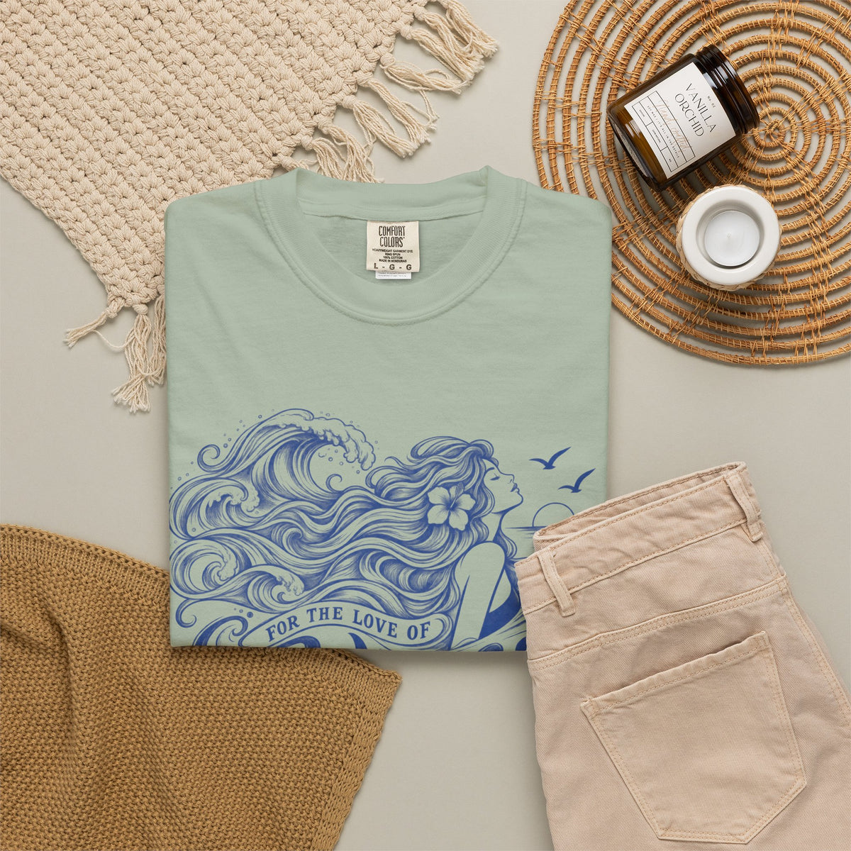 For the Love of Waves - Surfing T-Shirt