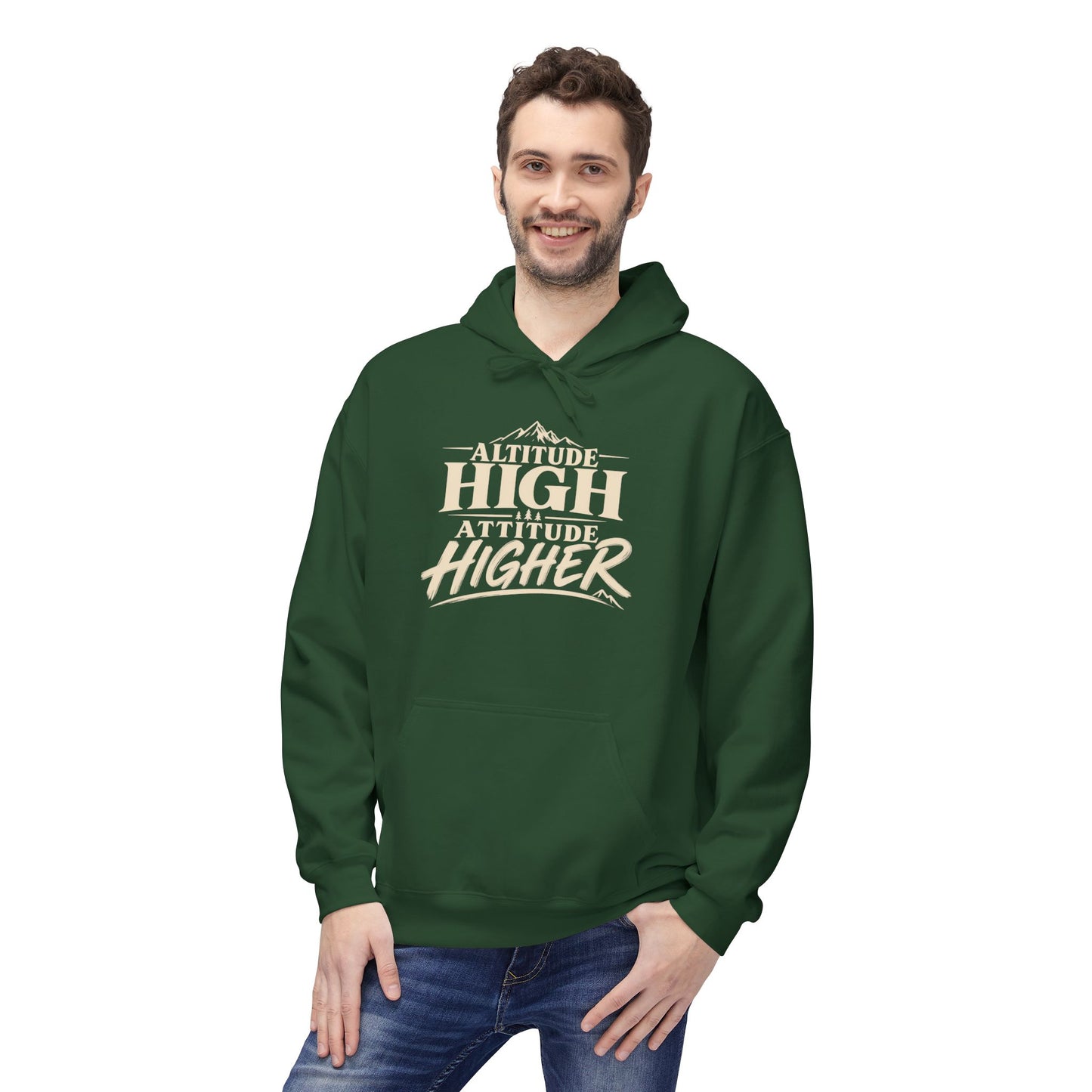 Altitude High, Attitude Higher | Outdoor Adventure Hoodie