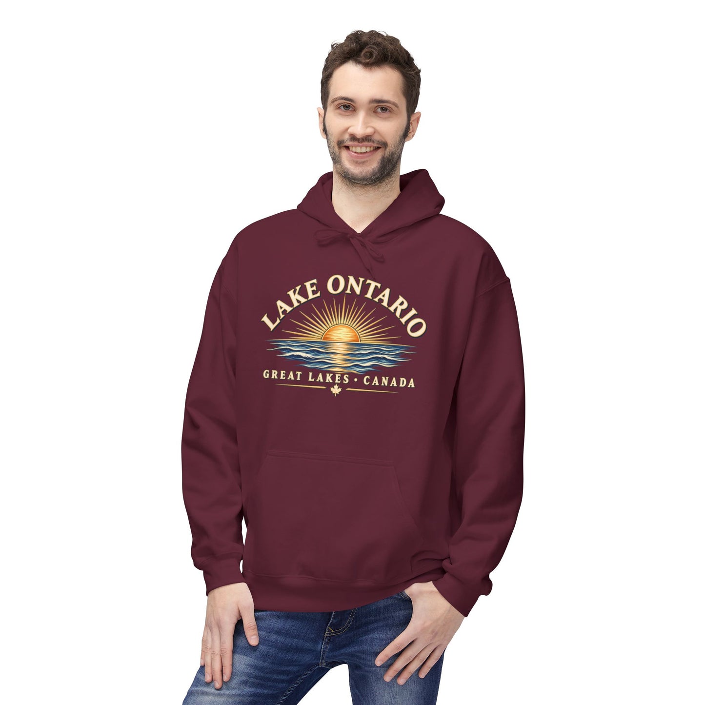 Lake Ontario Fleece Hoodie