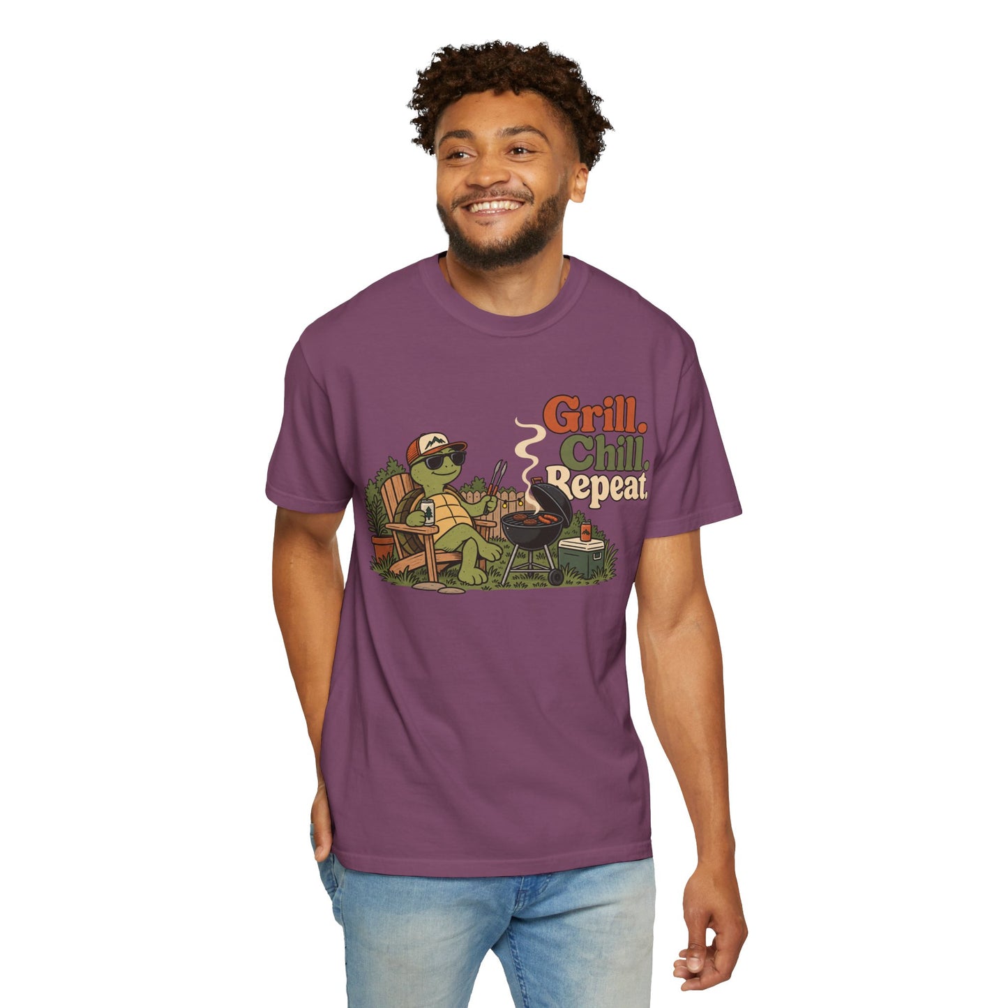 Grill. Chill. Repeat. T-Shirt