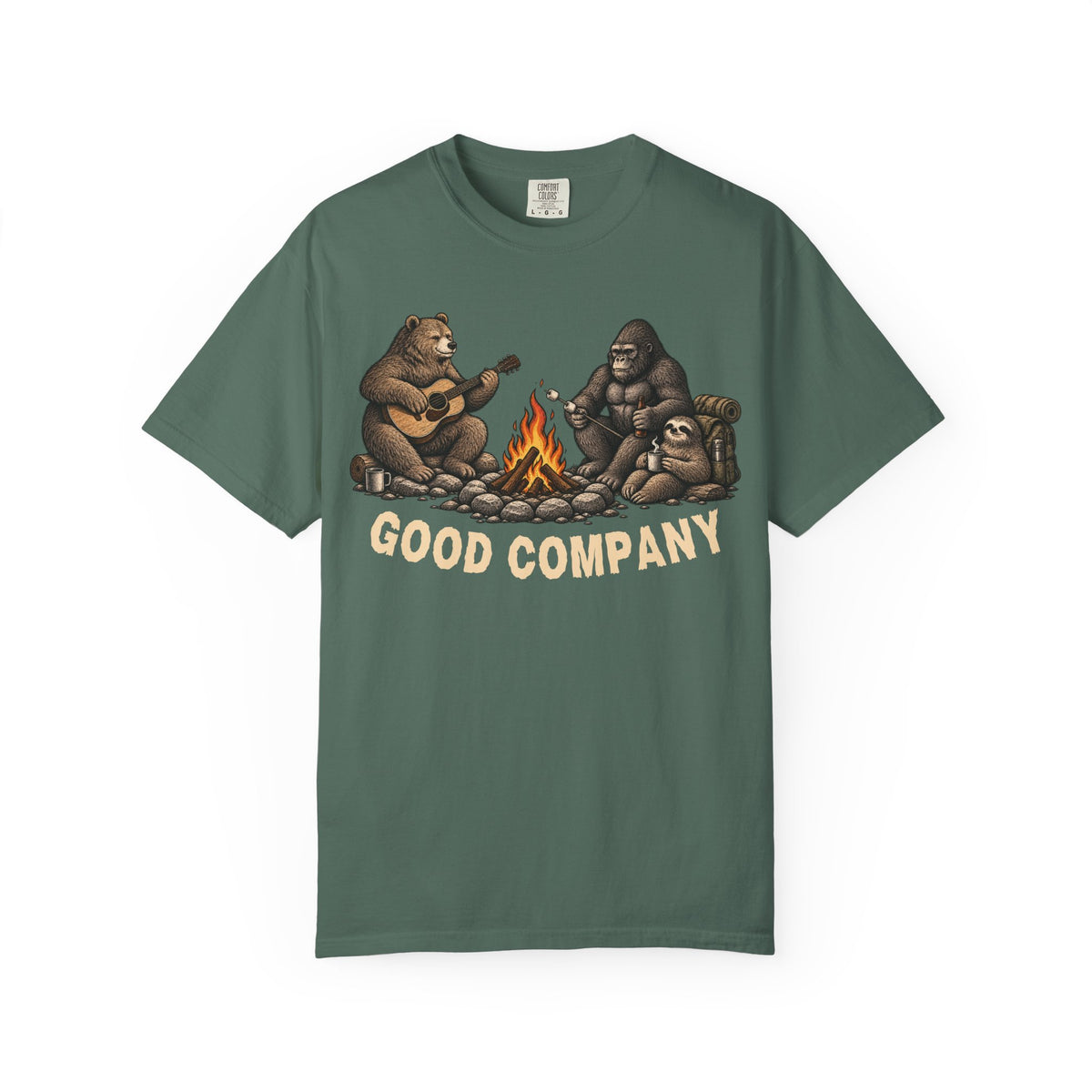 Good Company — Funny Camping T-Shirt