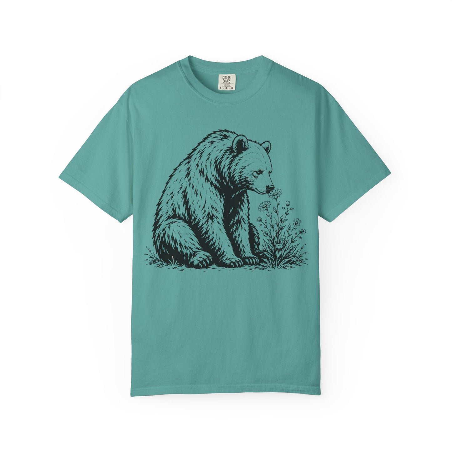 Stop and Smell the Wildflowers — Bear Nature T-Shirt