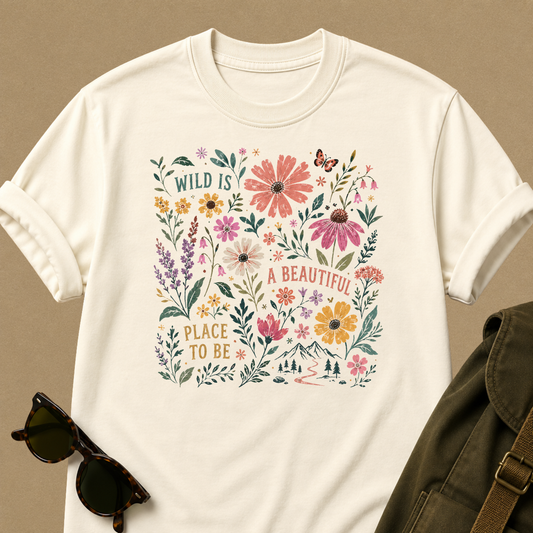 Wild Is a Beautiful Place to Be — Wildflower T-Shirt