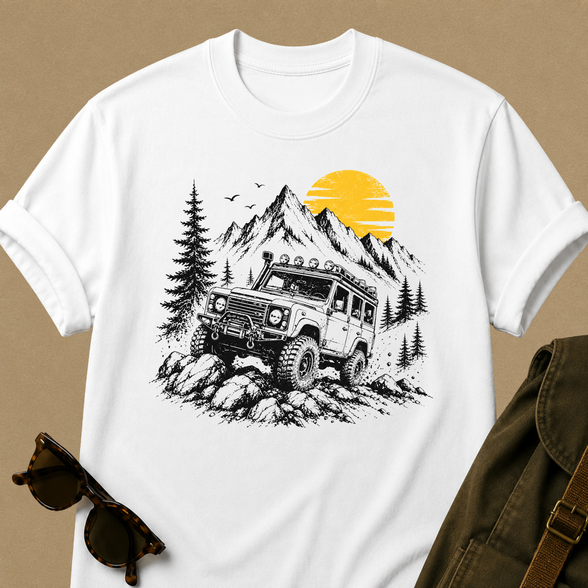 Off the Beaten Path — Off-Road Adventure T-Shirt