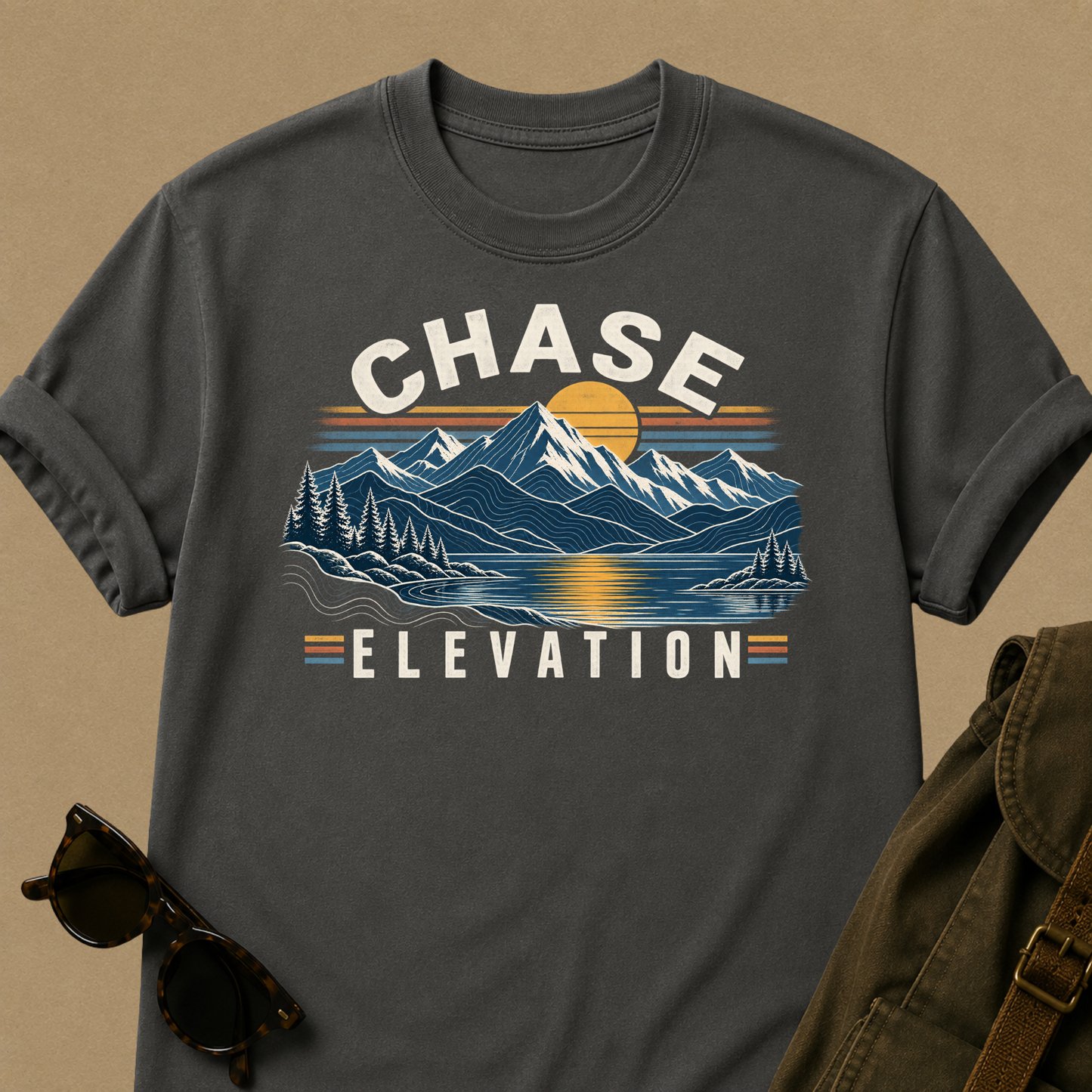 Chase Elevation — Vintage Mountain T-Shirt