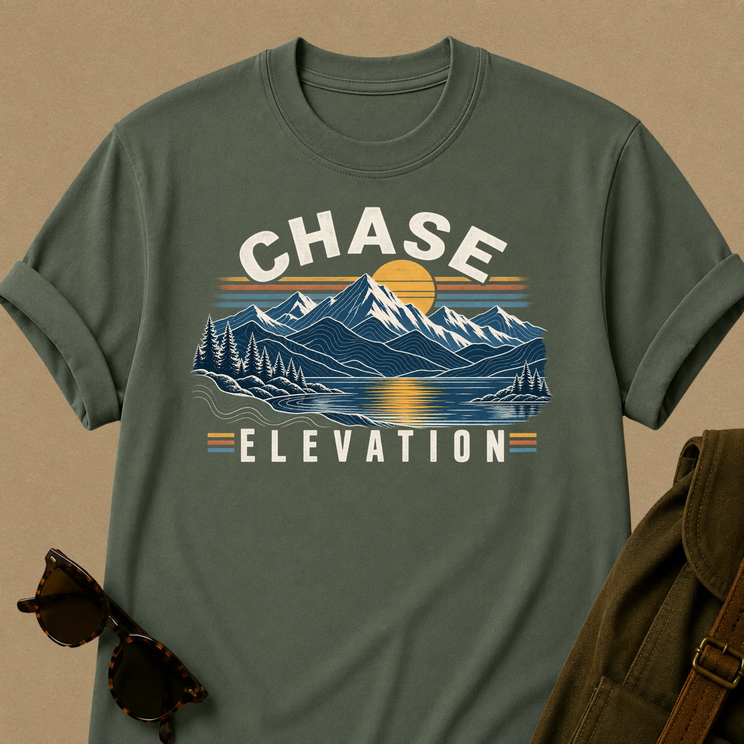 Chase Elevation — Vintage Mountain T-Shirt