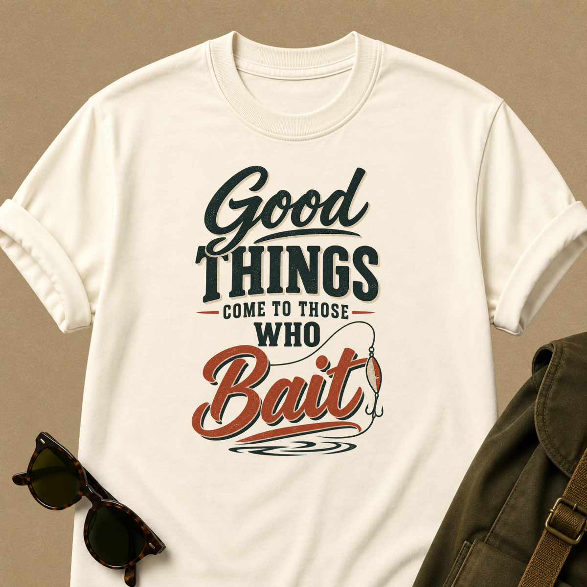 Good Things Come to Those Who Bait — Funny Fishing T-Shirt