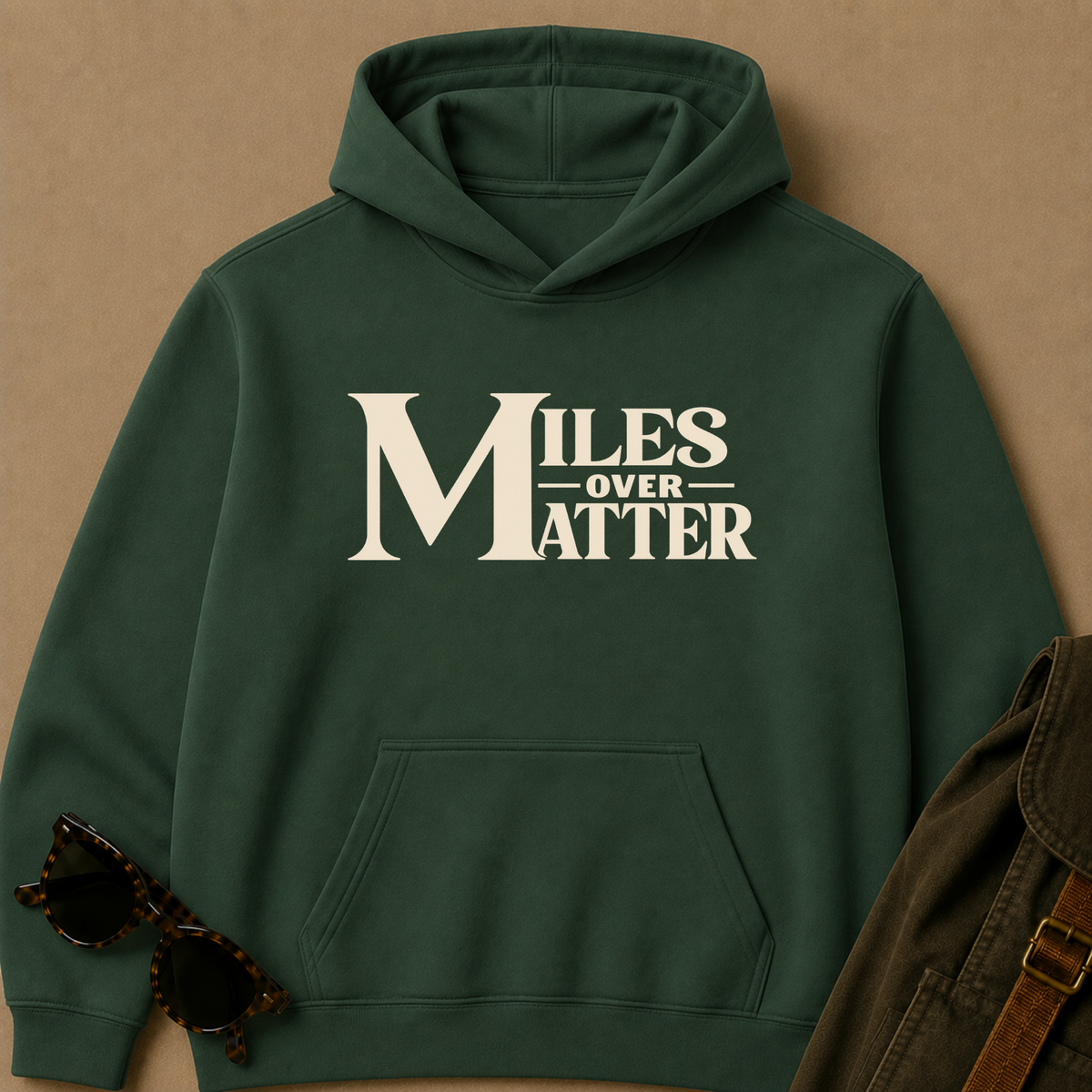 Miles Over Matter | Outdoor Adventure Hoodie