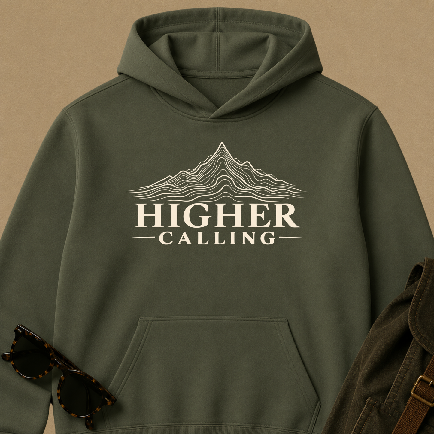 Higher Calling Mountain Graphic Outdoor Hoodie