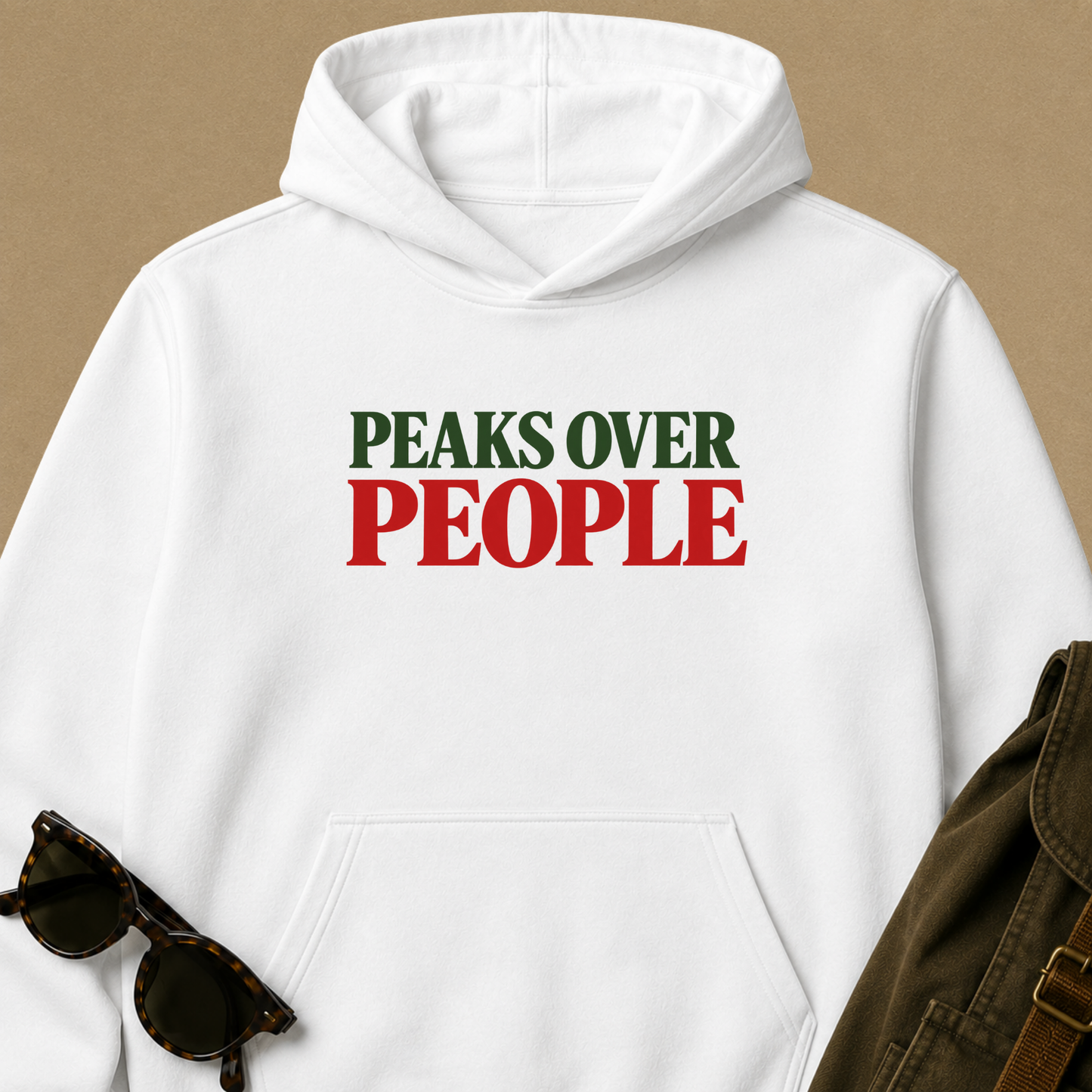 Peaks Over People | Outdoor Adventure Hoodie