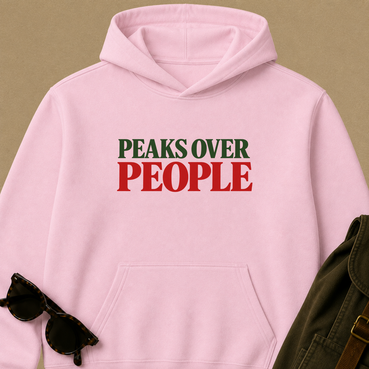 Peaks Over People | Outdoor Adventure Hoodie