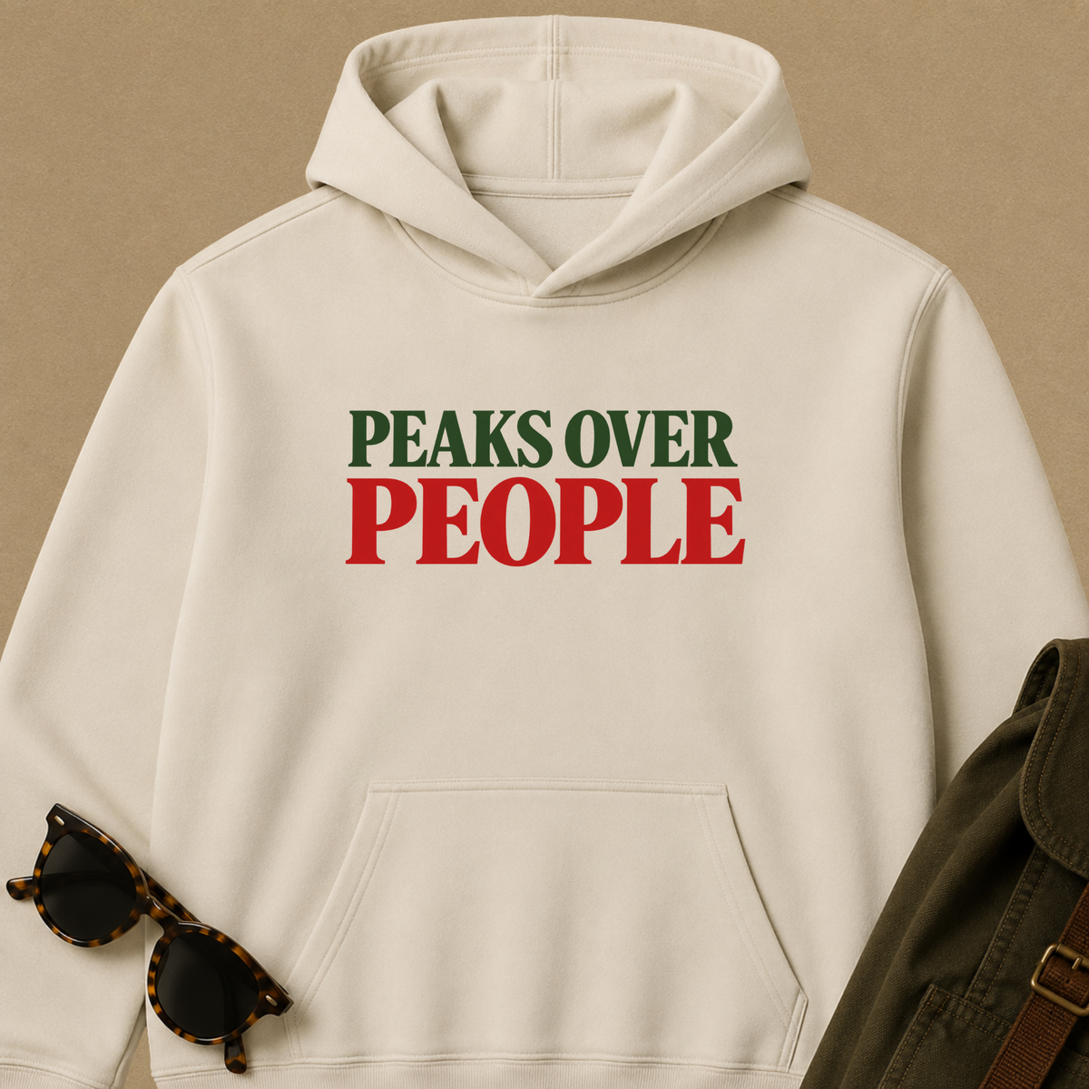Peaks Over People | Outdoor Adventure Hoodie