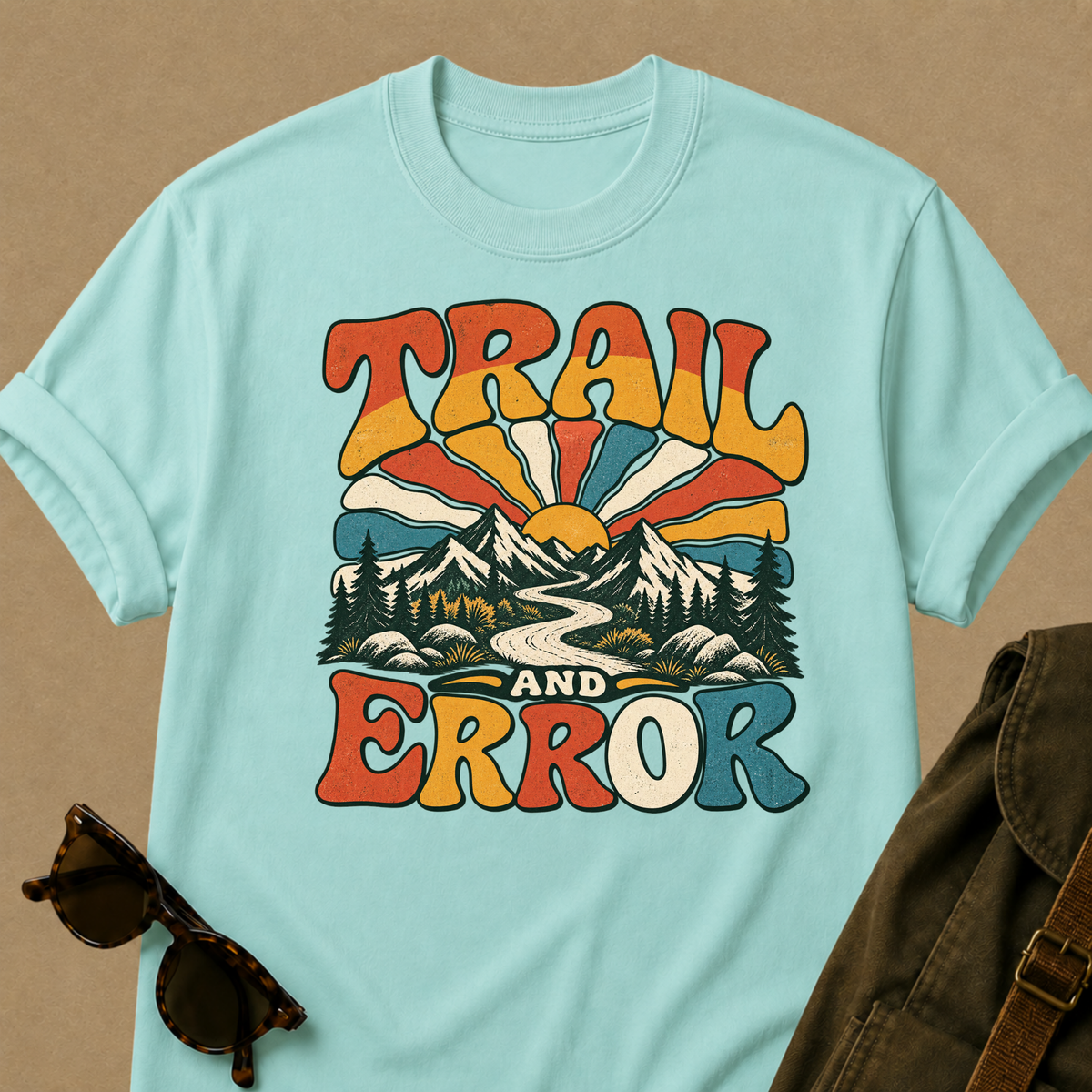 Trail and Error — Funny Hiking T-Shirt