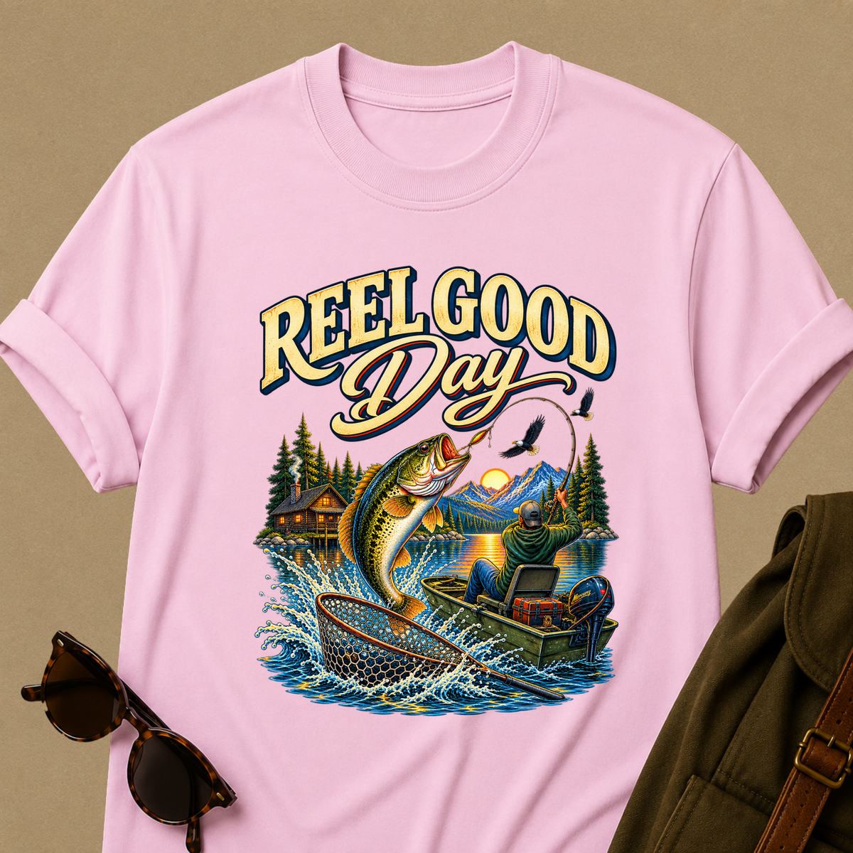 Reel Good Day Fishing T-Shirt