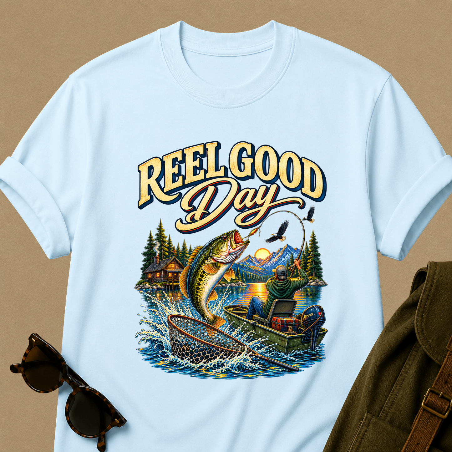 Reel Good Day Fishing T-Shirt