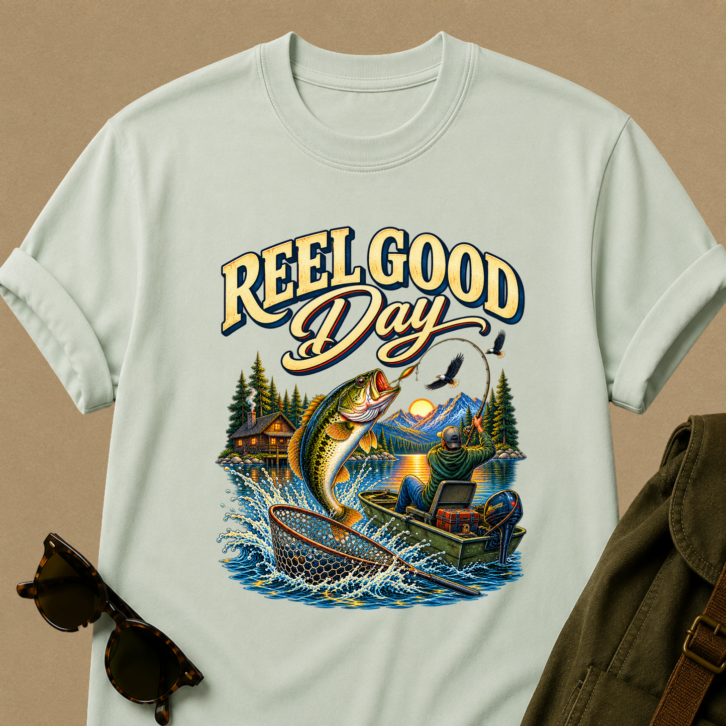 Reel Good Day Fishing T-Shirt