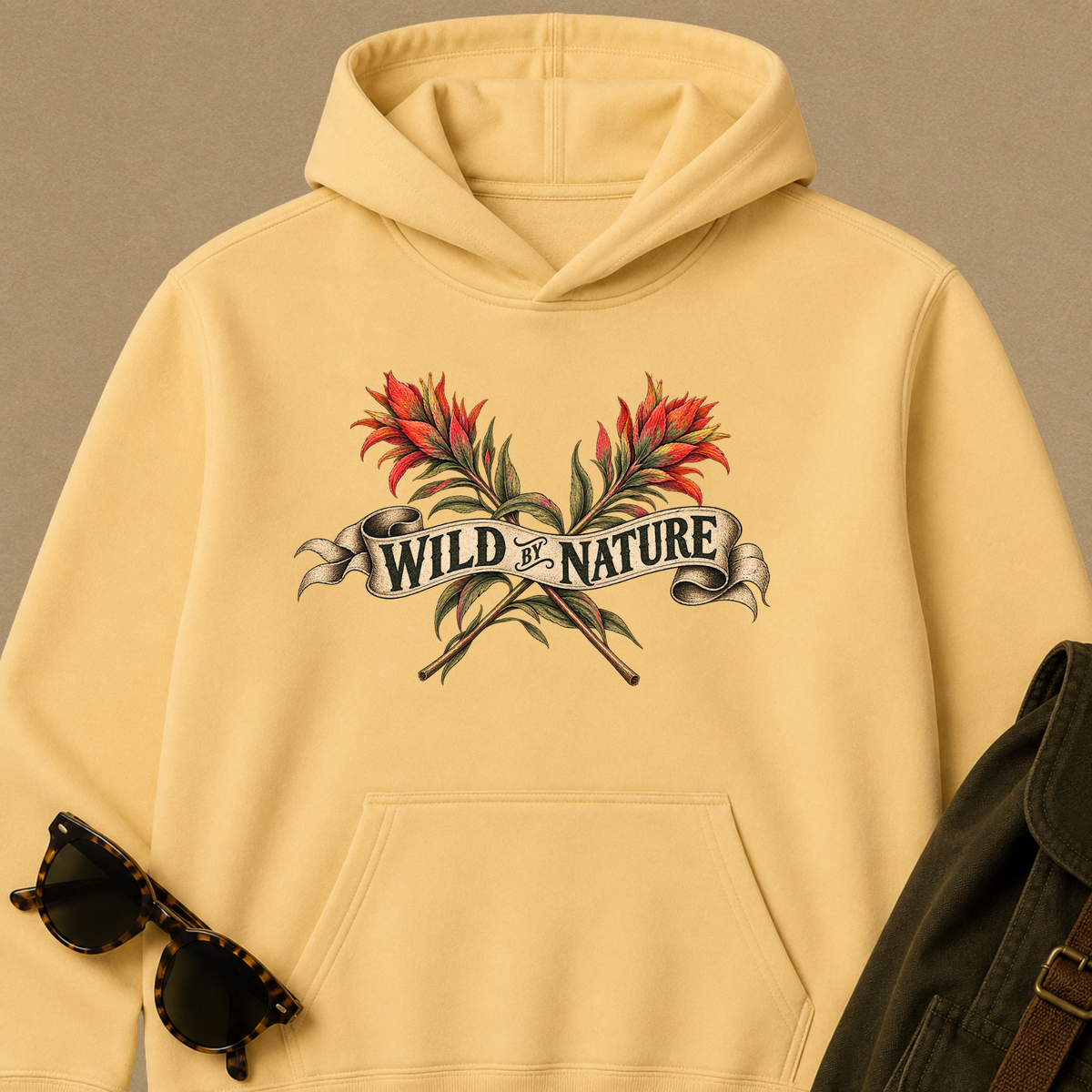 Wild by Nature Wildflower Hoodie