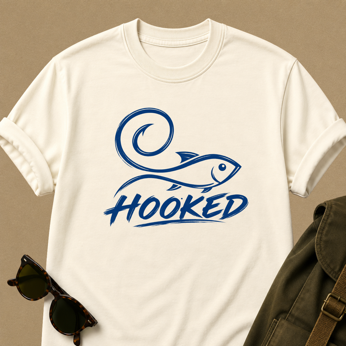 Hooked Fishing T-Shirt