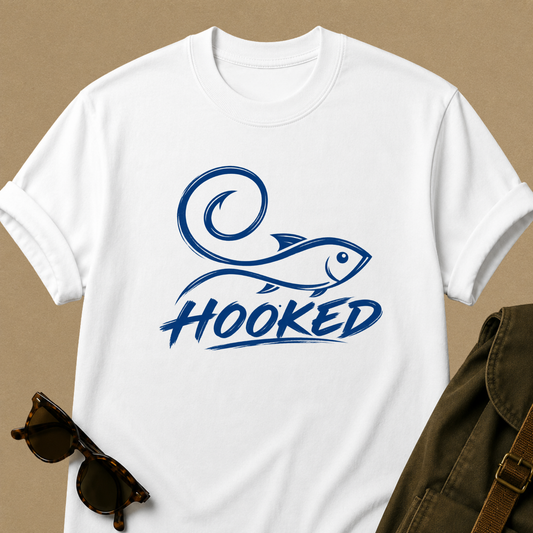 Hooked Fishing T-Shirt