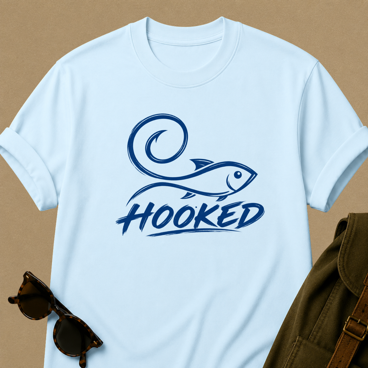 Hooked Fishing T-Shirt
