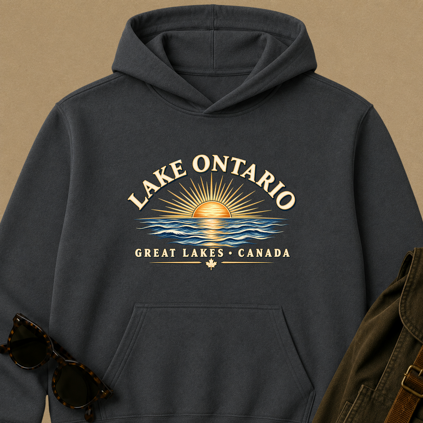 Lake Ontario Fleece Hoodie