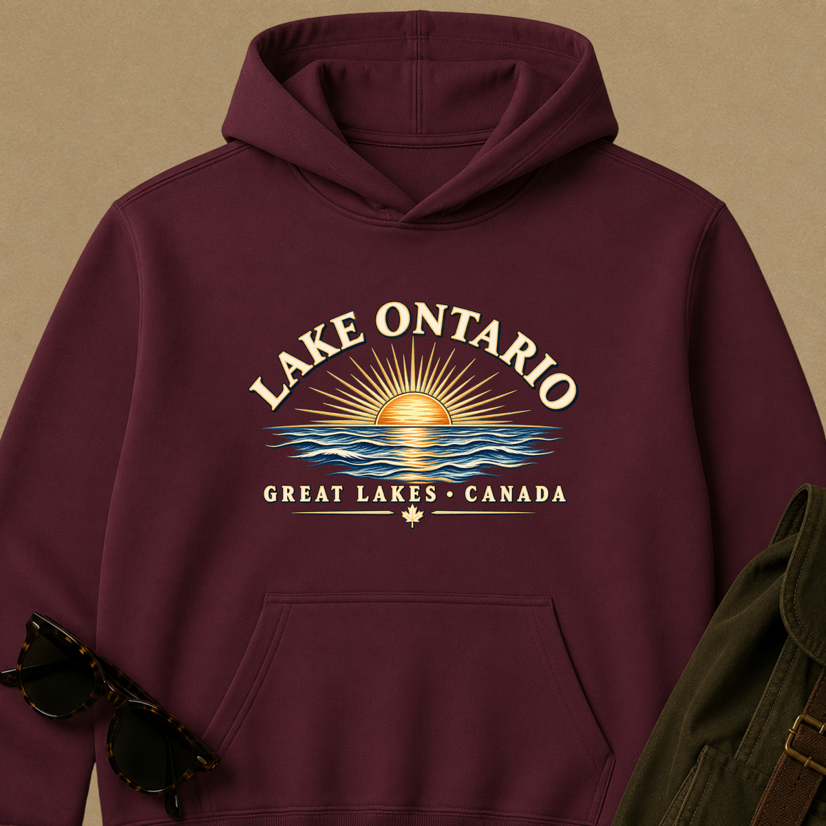 Lake Ontario Fleece Hoodie