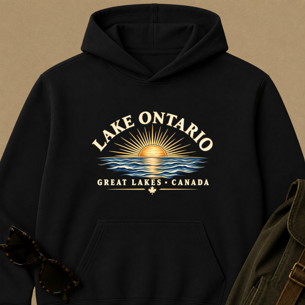 Lake Ontario Fleece Hoodie