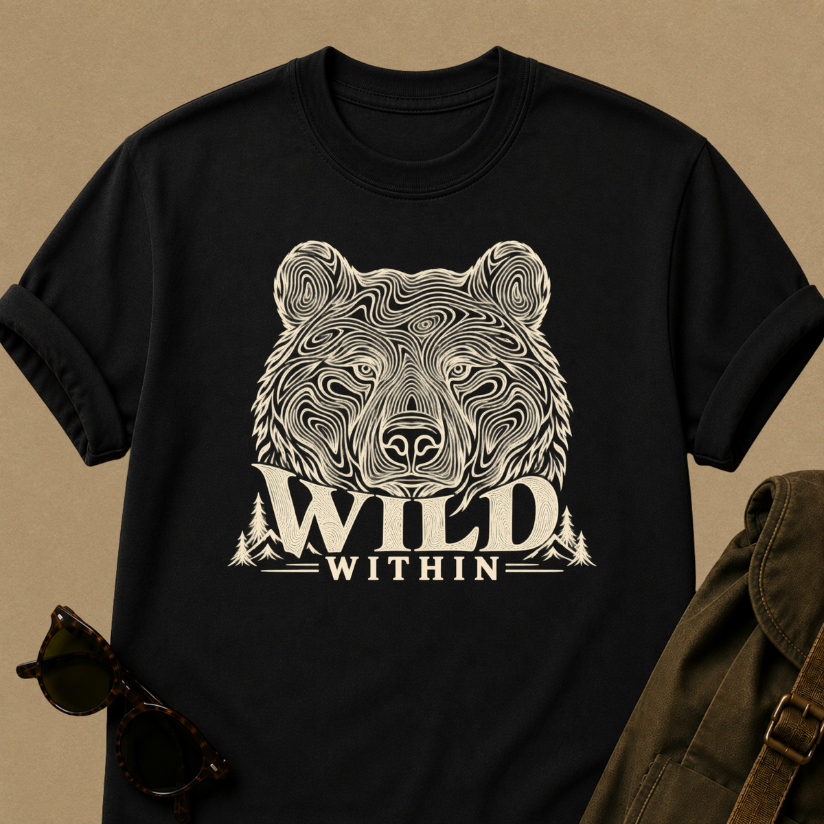 Wild Within Bear T-Shirt