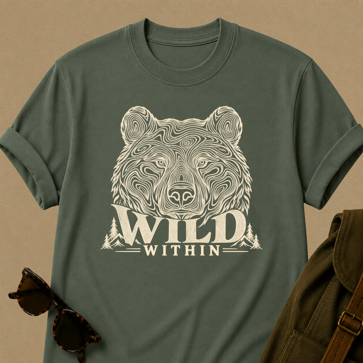 Wild Within Bear T-Shirt