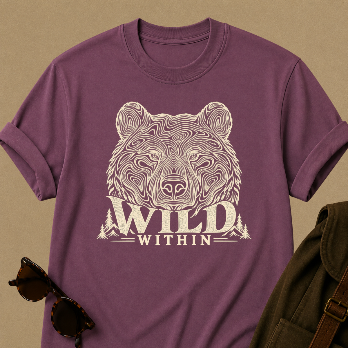 Wild Within Bear T-Shirt