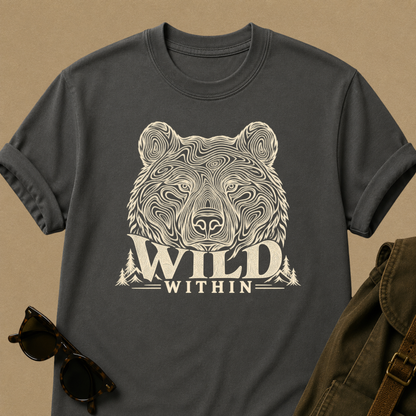 Wild Within Bear T-Shirt