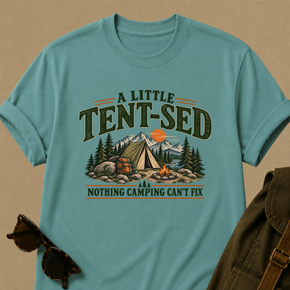 A Little Tent-Sed Camping T-Shirt