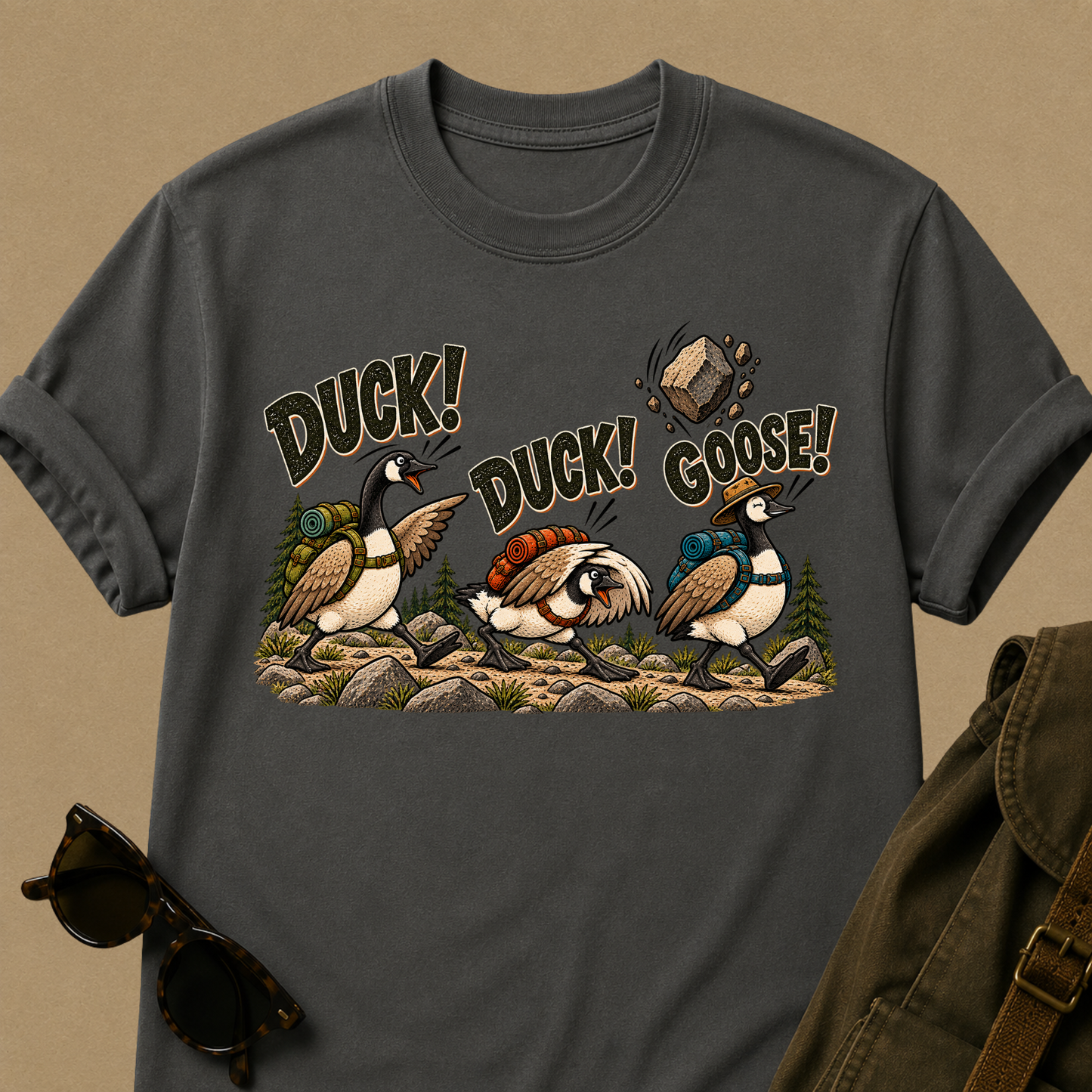 Duck Duck Goose Hiking T-Shirt