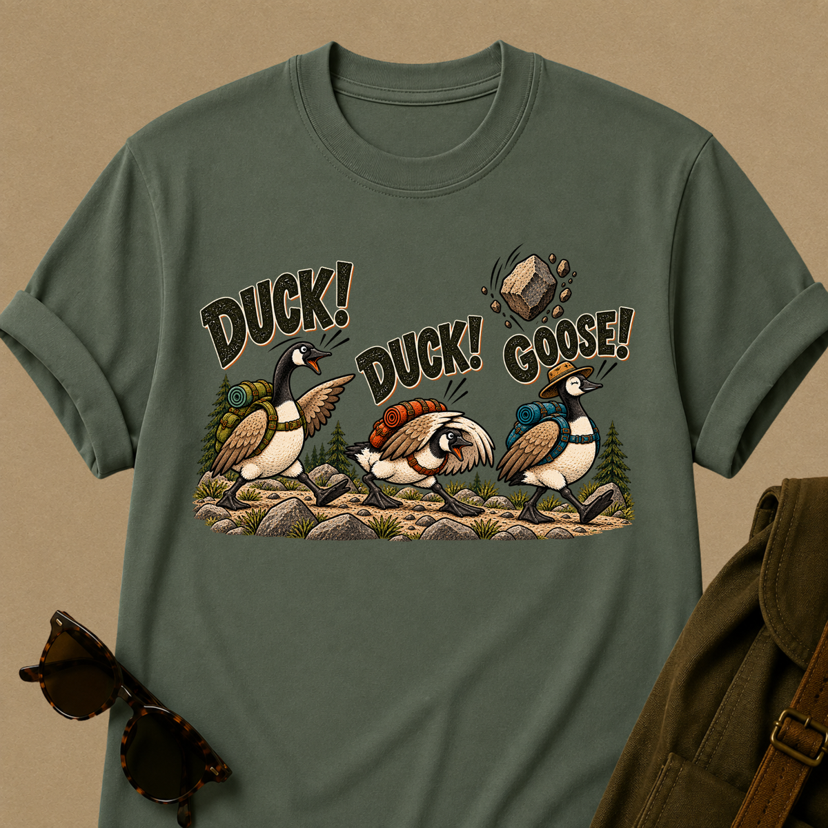 Duck Duck Goose Hiking T-Shirt