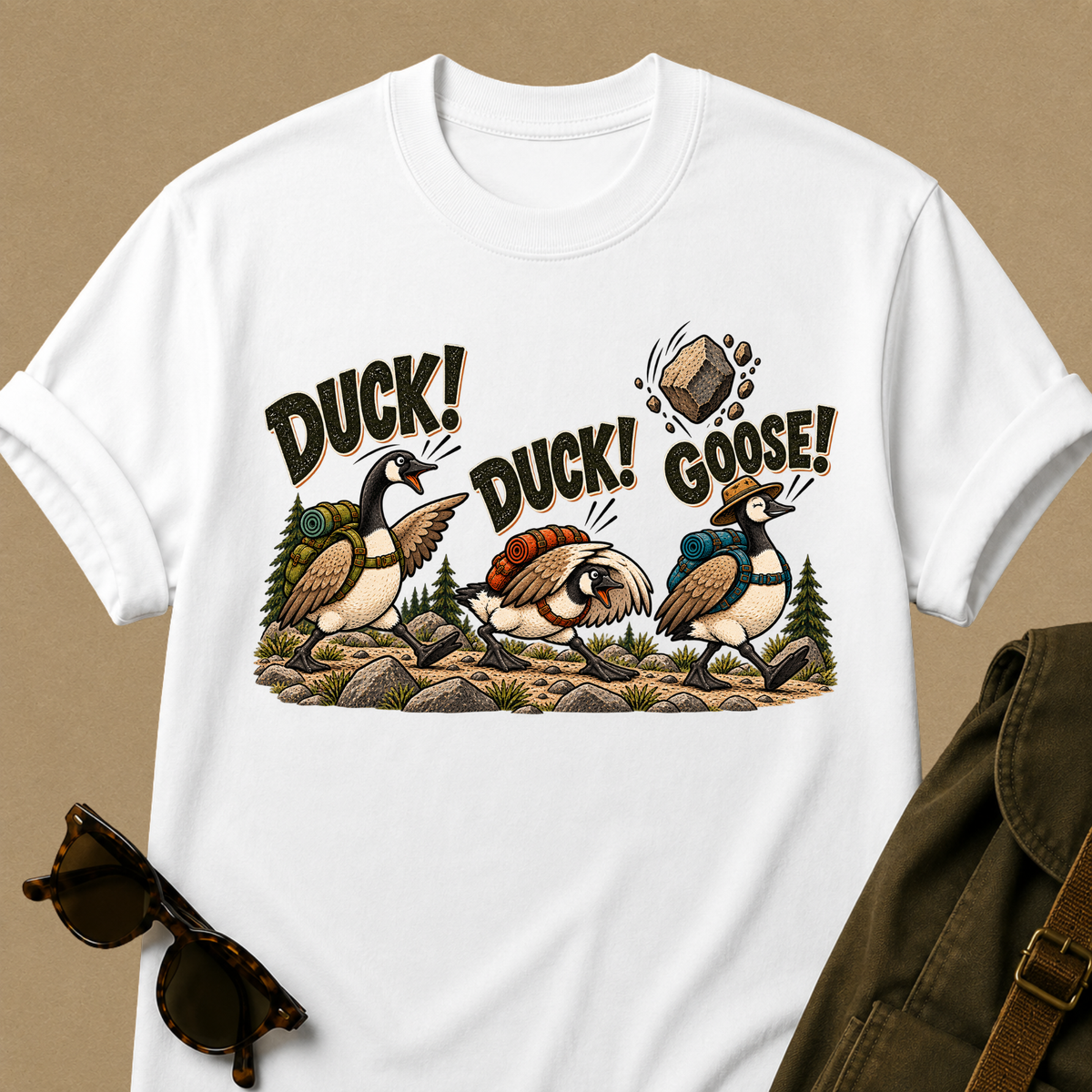 Duck Duck Goose Hiking T-Shirt